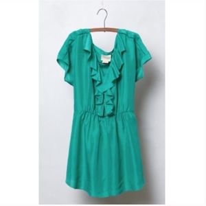 ANTHRO Vanessa Virginia Cressida silk tunic